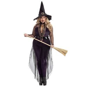 NEW Party King Midnight Violet Witch is Back Costume Size 3X